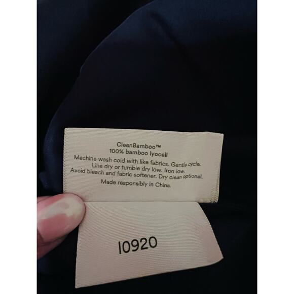 Ettitude Striped PJ Pants and Navy Tank, Size Medium - Picture 10 of 10